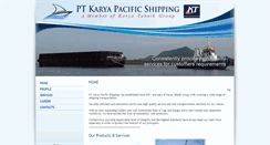 Desktop Screenshot of karya-pacific.com